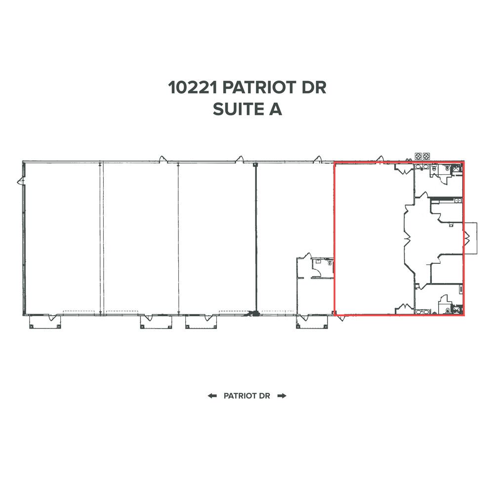 Climate Controlled Office Warehouse near I-12: 10221 Patriot Dr, Baton Rouge, LA 70816